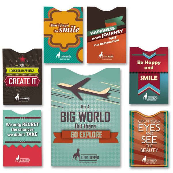 Alpha Keeper Retro RFID Sleeve Set