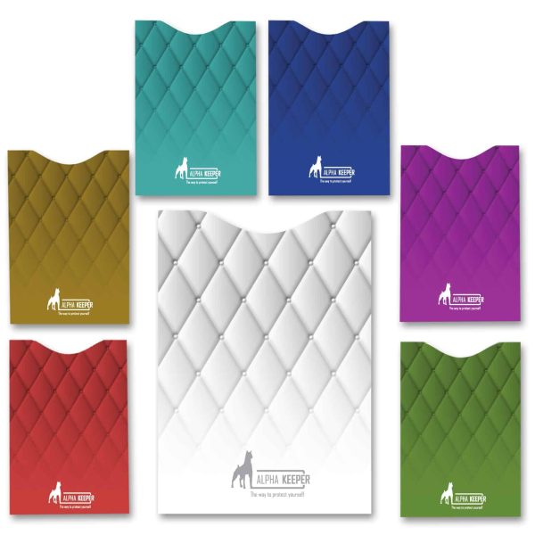 Alpha Keeper MultiColor RFID Sleeve Set