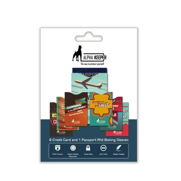 Alpha Keeper Retro RFID Sleeve Set