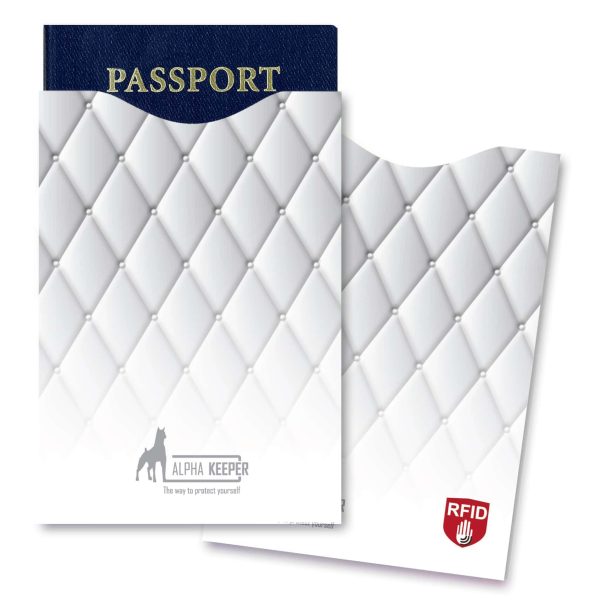 Alpha Keeper White RFID Sleeve Set