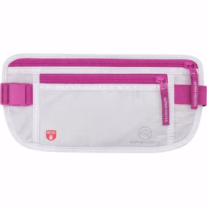 Alpha Keeper Money Belt for Travel Hidden Under Clothes – RFID Blocking Passport Holder & Slim Waist Wallet Pouch for Women & Men, Anti-Theft Travel Accessories — image 1