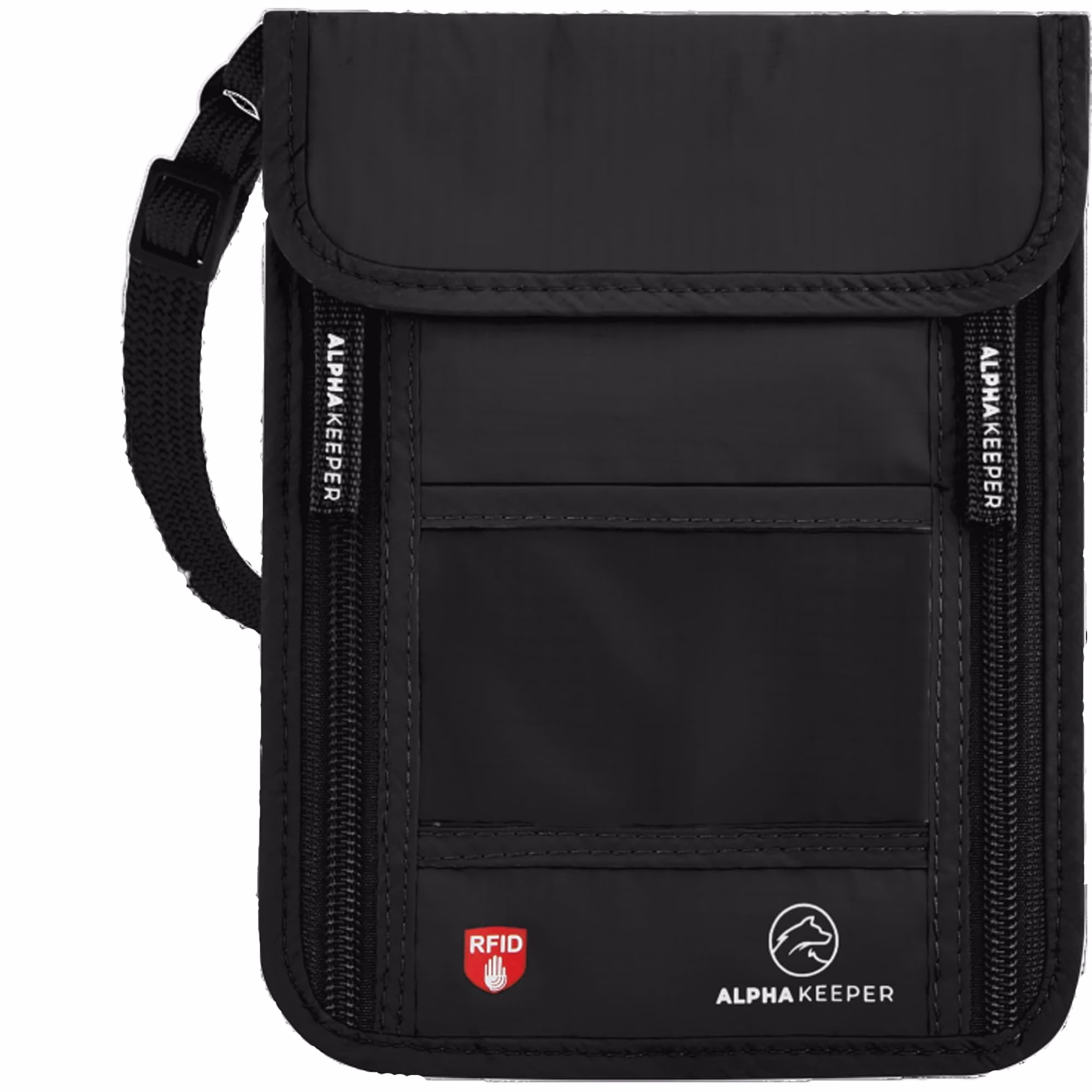 Neck Wallet, Travel Pouch For Passport Holder And Documents, Travel Neck Wallet For Traveling Women — image 1