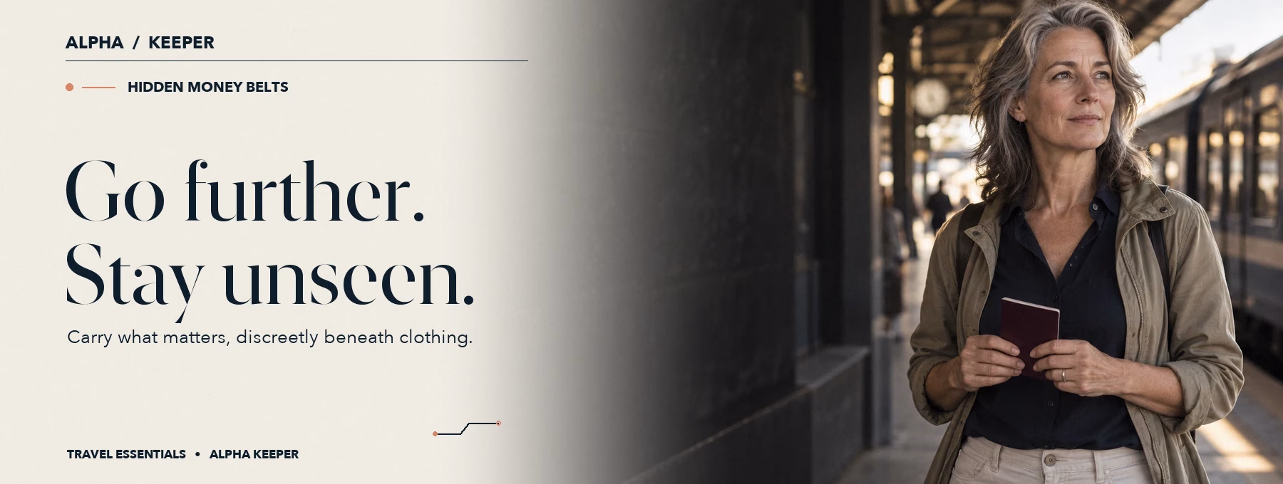 Hidden money belts: Go further. Stay unseen. Carry what matters, discreetly beneath clothing.